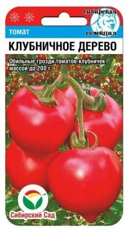 Томат Клубничное дерево (Сиб cад) Томат Клубничное дерево (Сиб cад)