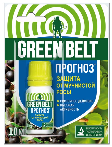  Прогноз 10 мл от мучнистой росы на ягодных и цветочных культурах