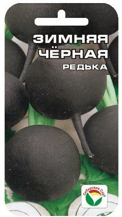 Семена Редька Зимняя черная (Сиб сад)
