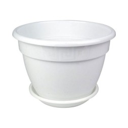 Горшок для фиалок Антик 0,75 л белый 5PL0379