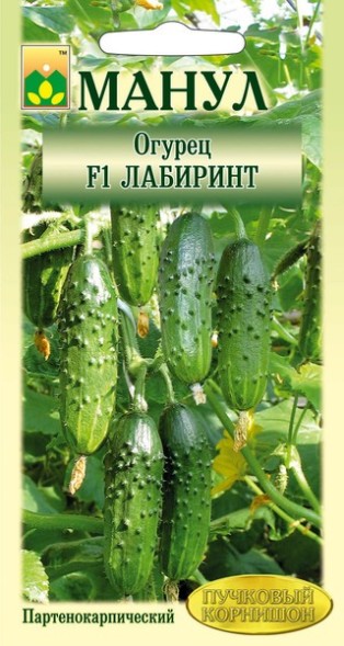 Семена Огурец Лабиринт F1 (Манул)