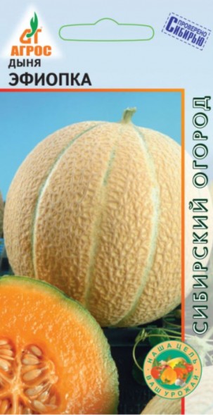 Семена Дыня Эфиопка Агрос)